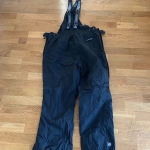 Spyder ski pants ski bib XL black